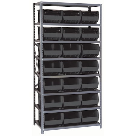 Quantum Storage Systems Giant Open Hopper Storage Unit QSBU-255BK
